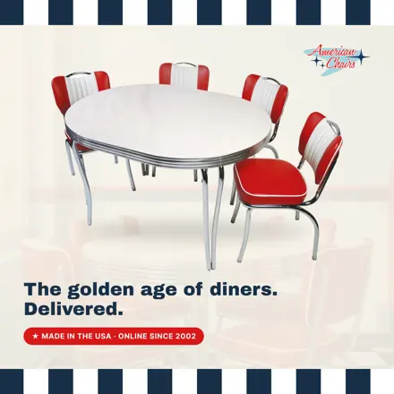 American Chairs — golden-age cutout